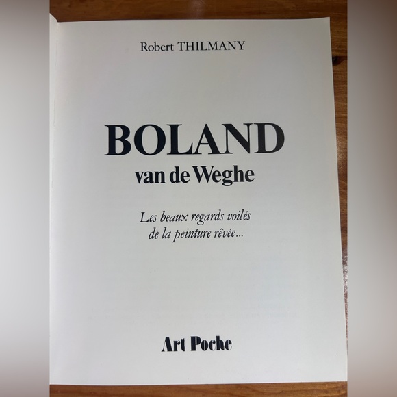 Boland Van De Weghe Book French - Picture 4 of 6